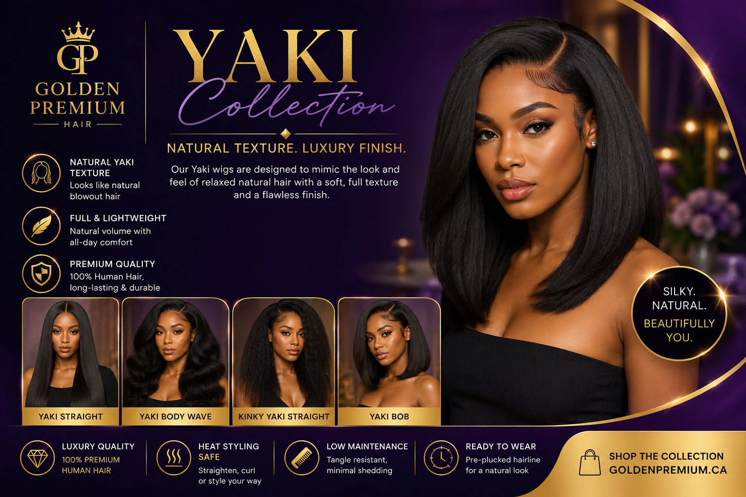 Yaki Collection Natural Texture. Luxury Finish.