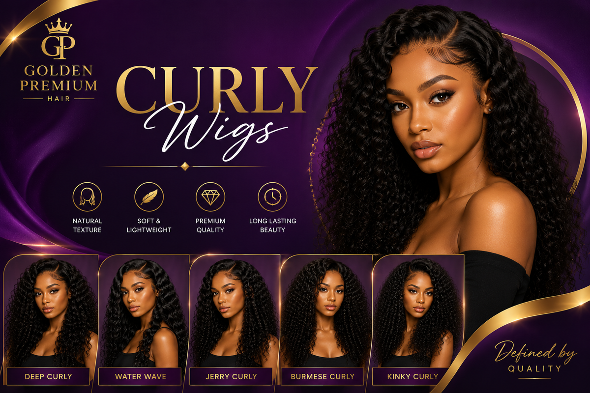 Curly Wigs Bold Volume. Beautiful Texture.