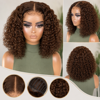 Golden Premium™ Defined Kinky Curly Bob 14 inch