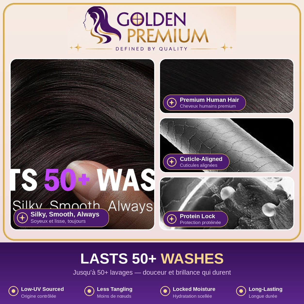 Golden Premium 4x4 Transparent Lace Curly Pixie Bob Wig | 100% Indian Human Hair | Invisible Knots | Natural Black