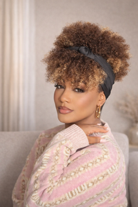 GPH-KINKY CURLY HEADBAND WIG 10001