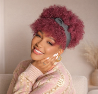 GPH-KINKY CURLY HEADBAND WIG 10001