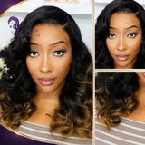 Perruque sans colle Golden Premium Signature 13x6 en dentelle transparente Body Wave Bob – Densité 160% | Nœuds invisibles | Noir naturel