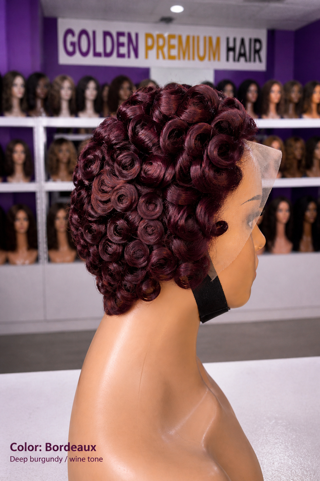 Signature Curly Pixie Wig