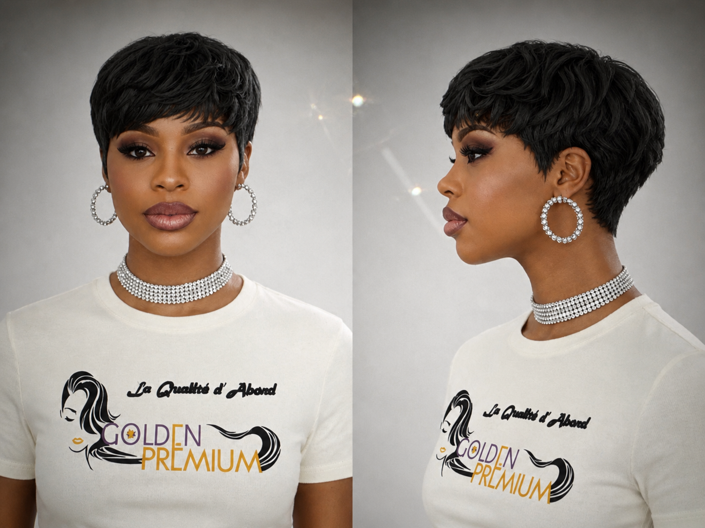 Platinum Luxe Pixie Cut WigPlatinum Luxe Pixie Cut Wig