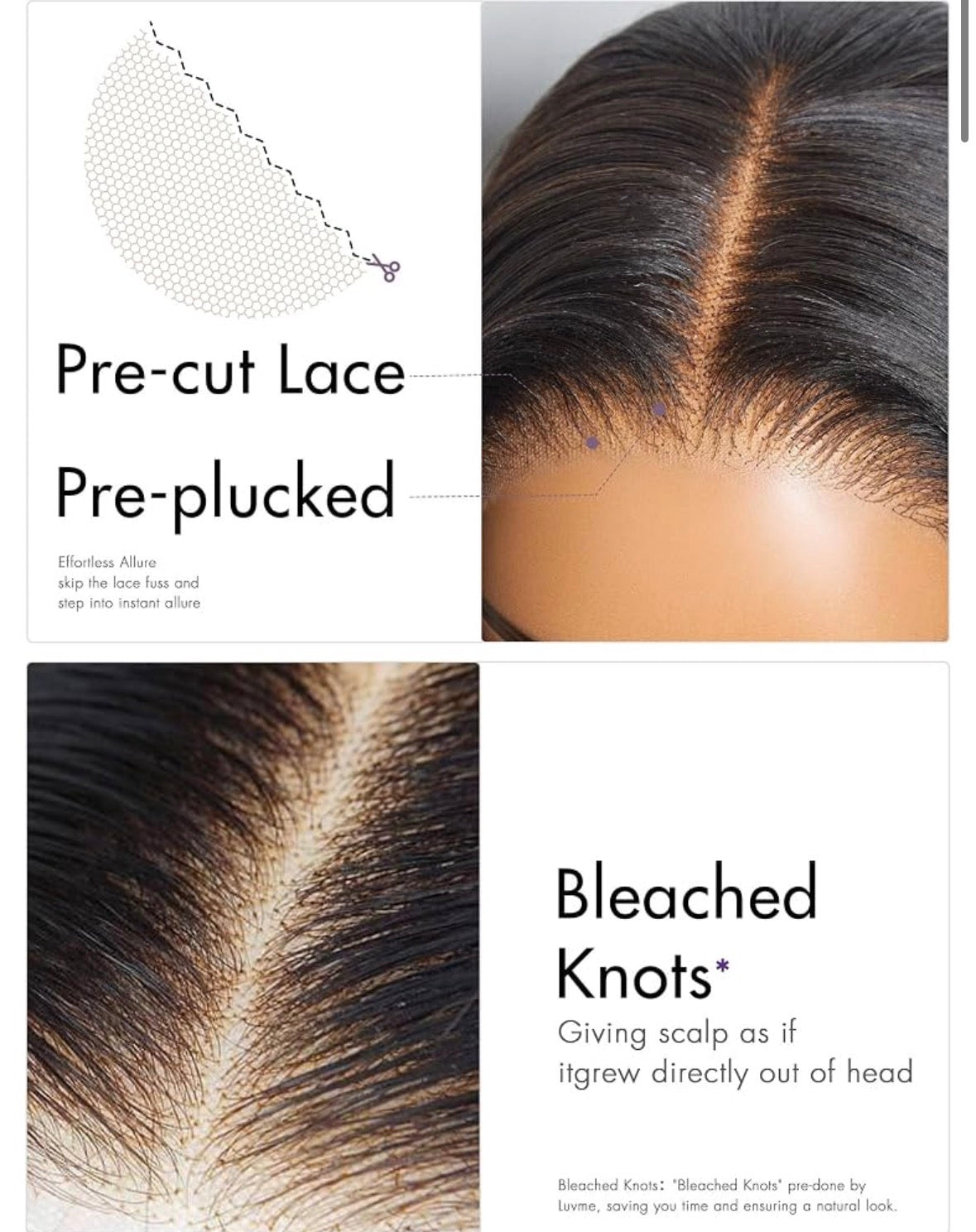 Perruque sans colle Golden Premium LuxeFlow™ 13×6 HD Lace | Lisse et soyeux | Densité 250% | 100% Cheveux Humains Vierges Indiens | Noir Naturel