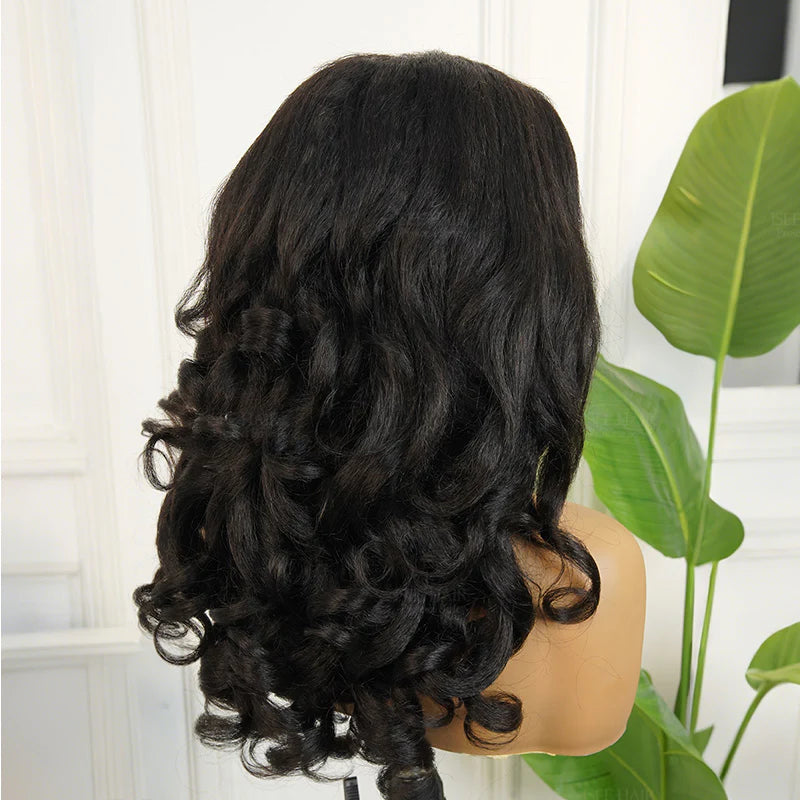 Golden Premium CrownWave™ Yaki Body Wave Frontal Wig