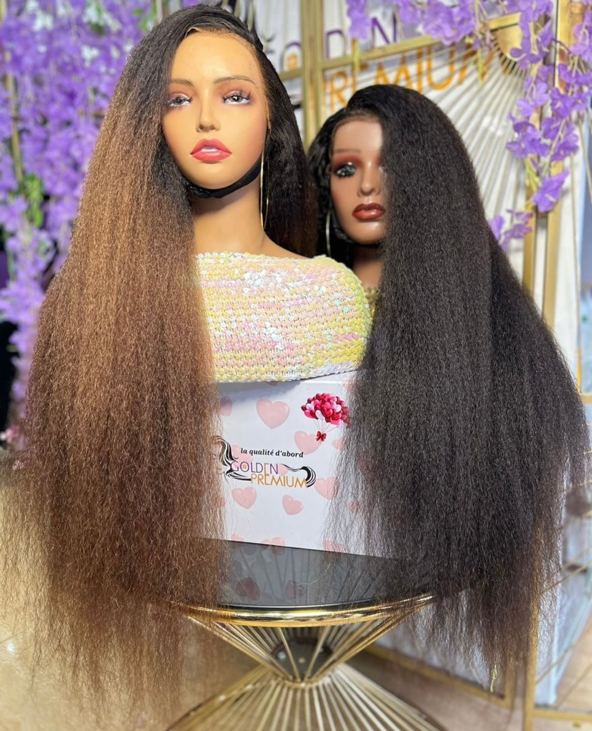 GPH Yaki Straight 13x6 HD Lace Long Wig Pre-Cut Lace |