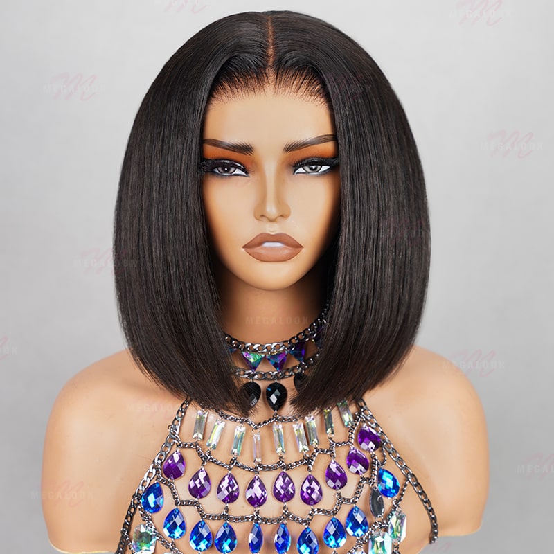 GOLDEN PREMIUM Signature Bob STRAIGHTVIETAM HAIR GLUELESS