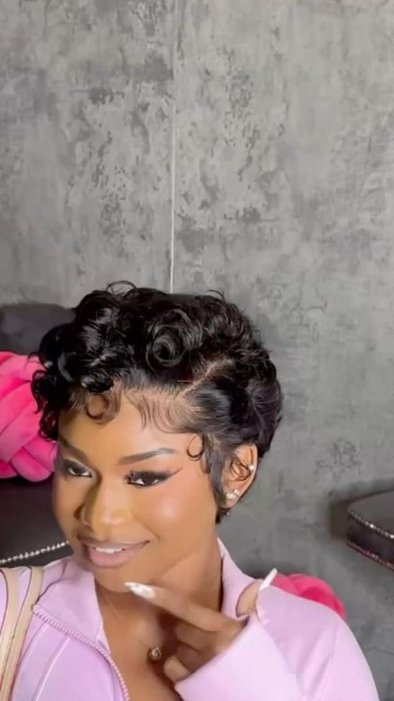 Signature Curly Pixie Wig