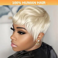 Platinum Luxe Pixie Cut WigPlatinum Luxe Pixie Cut Wig