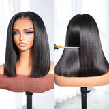 GOLDEN PREMIUM Signature Bob STRAIGHTVIETAM HAIR GLUELESS
