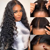 18"=$199.99 13x6 Three-Go™ Glueless Wig With Drawstring 100% Human Hair Wig